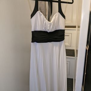 Speechless monochrome halter dress